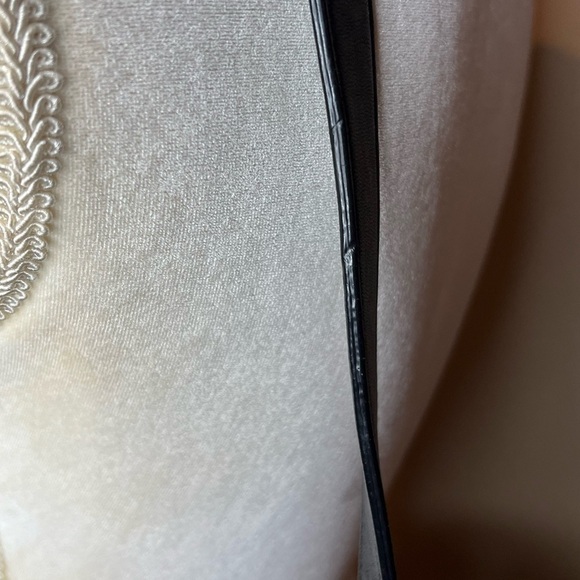 Coach Black Signature Silver Chain ShoulderBag Adjustable Strap - Picture 14 of 15